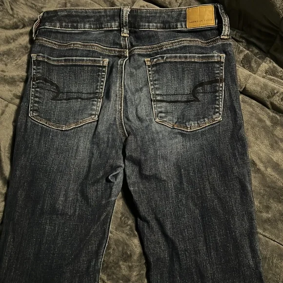 American Eagle next level stretch size 6 jeggings, high rise - Picture 3 of 5